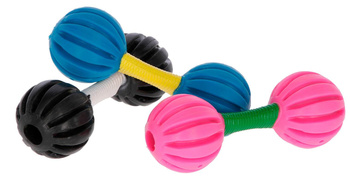 Zabawka dla psa hantel, 12 cm, różne kolory, Kerbl
