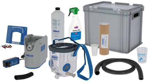 Inhalator dla konia AirOne Flex, bezprzewodowy, z maską, Hippomed