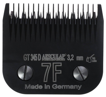 Ostrze do maszynki do strzyżenia, DLC, system SnapOn, 7F, 3,2 mm, Aesculap