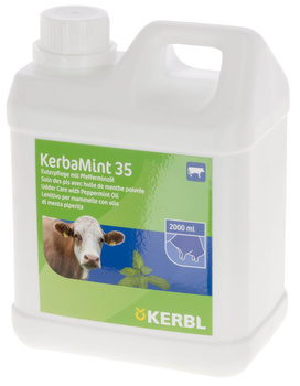 Balsam do wymion z olejkiem z mięty pieprzowej KerbaMint 35, 2000ml, Kerbl