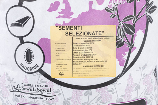 Lucerna siewna Dimitra, 10 kg, Sowul & Sowul