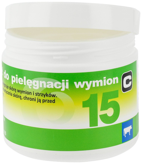Maść pielęgnacyjna do wymion ”15”, 500 ml, Canagri