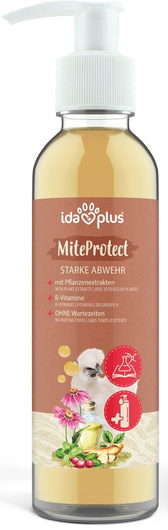 Suplement MiteProtect, dla kur, przepiórek i innych ptaków drobiowych, 200 ml, IdaPlus