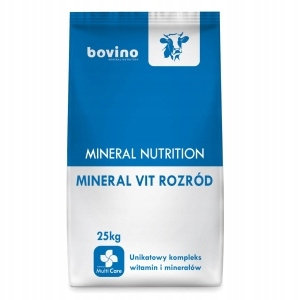 Mieszanka paszowa uzupełniająca dla krów MINERAL VIT ROZRÓD – 25 kg