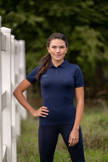 Koszulka jeździecka Polo, damska, różne kolory, różne rozmiary - XXS - XXL, Covalliero