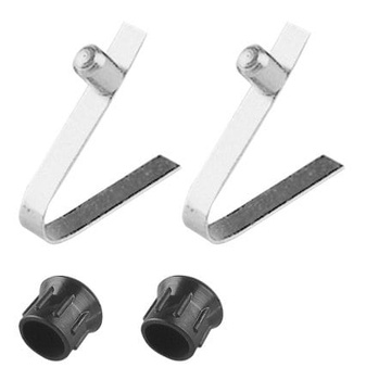 Zestaw części zamiennych, 2 sprężyny + 2 nasadki, Kerbl