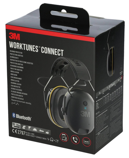 Nauszniki ochronne, z bluetooth, 3M