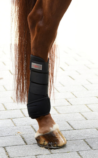 Ochraniacze dla konia, neoprenowe, czarny, różne rozmiary: Pony, Cob, Full, 4 szt., Covalliero