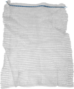 Worek raszlowy z zaciągiem 42x60 cm, biały, 15 kg