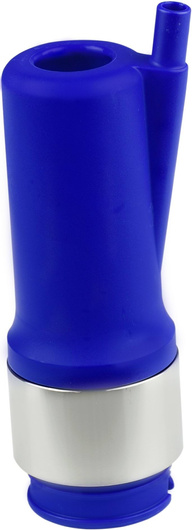 Kubek udojowy do gum strzykowych trójkątnych, niebieski, 240 gr