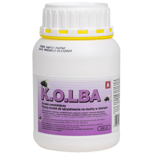 Środek owadobójczy na muchy KOLBA, koncentrat, 500 ml, Kerbl