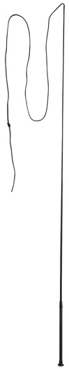 Bat do lonżowania, czarny, 160 cm, Covalliero