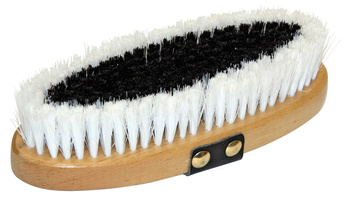 Szczotka dla konia Brush&Co, ze szlufką, drewniana, 17cm, Covalliero