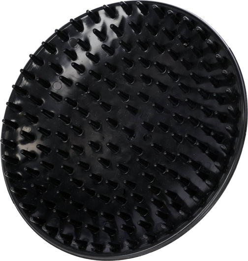 Zgrzebło z wypustkami gumowymi, czarny, Covalliero