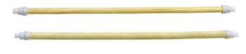 Żerdzie drewniane, zestaw 4 sztuki, 35 cm, Kerbl