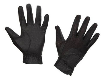 Rękawiczki jeździeckie SummerTech, czarne, różne rozmiary (od XS do XL), Covalliero