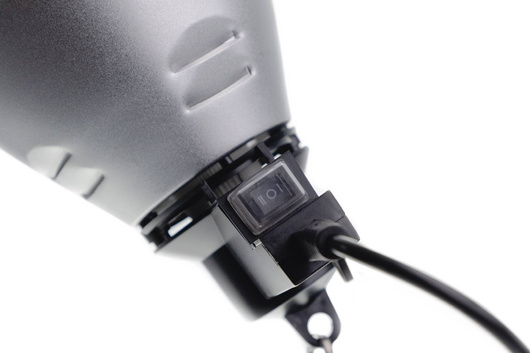 Oprawa promiennika z przełącznikiem mocy, kabel 2,5 m, 230 V, CanAgri