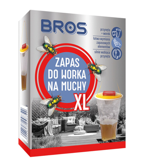 Zapas uzupełniający do worka na muchy Bros Muchy zapas do worka XL