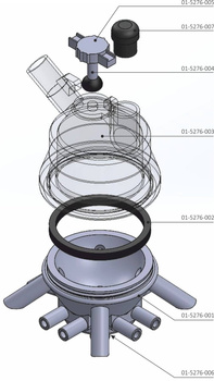Korek ( odbojnik ) kolektora udojowego 150 ml