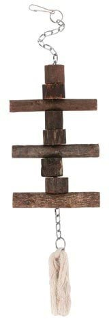 Zabawka dla papug, z drewna naturalnego, 40 cm, Kerbl