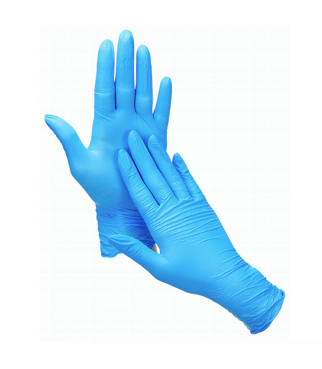 Rękawiczki nitrylowe jednorazowe easyCARE Nitrile Blue – XL – 100 szt.