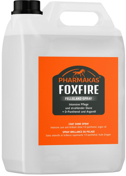 Płyn do pielęgnacji grzywy i ogona Foxfire, 5000 ml, Pharmakas Horse Fitform