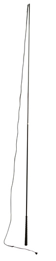 Bat do lonżowania, z teleskopem, czarny, 200 cm, Covalliero