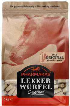 Smakołyki dla konia Lekkerwurfel, original, 3 kg, Pharmakas Horse Fitform