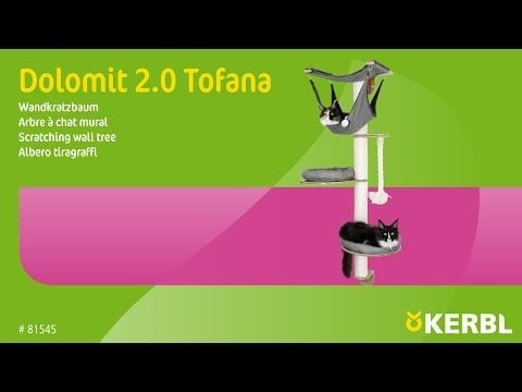 Drapak dla kota, Dolomit 2.0 Tofana, ścienny, szary, Kerbl