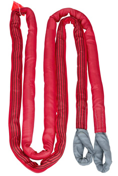 Pas holowniczy, 6 m x 4 cm, 56000 kg, czerwony, Kerbl