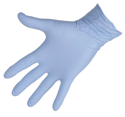 Rękawice nitrylowe Nitrile Top Pro, rozmiar XXL, niebieske, 90 szt., Kerbl