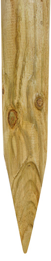 Palik ogrodzeniowy drewniany, 6 cm x 150 cm, zaimpregnowany ciśnieniowo