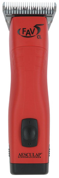 Maszynka do strzyżenia koni FAV5 CL Horse, 1 akumulator, czerwona, Aesculap