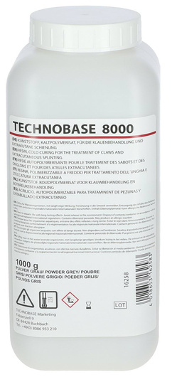 Proszek do robienia kleju do racic Technobase, 1000 g, Kerbl