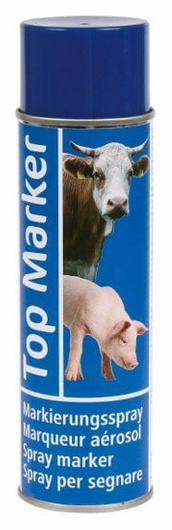 Spray do znakowania, TopMarker 400 ml, niebieski