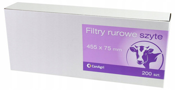 Filtr rurowy do mleka, 455 x 75 mm, 200 szt., Canagri