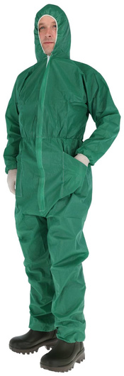 Kombinezon ochronny Basic, Różne kolory, Różne rozmiary (L - XXL), z kapturem, Kerbl
