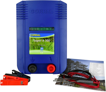Elektryzator akumulatorowy Corral A 300 dla koni, bydła, kóz i owiec, 4,8 J