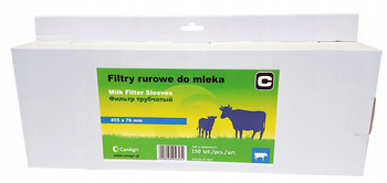 Filtr rurowy do mleka, 620 x 60 mm, 200 szt., Can Agri