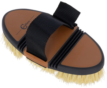 Szczotka Flex NaturBristles 2K, brązowy/czarny, 18,5 cm, Covalliero