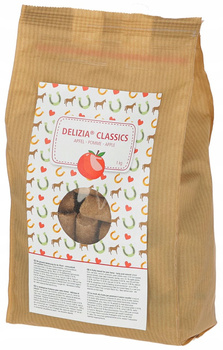 Smakołyki dla konia Delizia Classic, jabłko, 1 kg, Kerbl