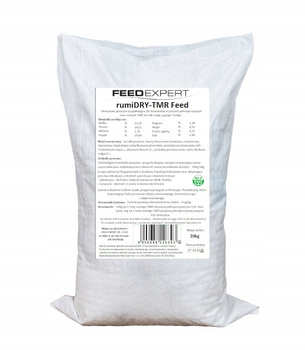 Mieszanka paszowa FeedExpert rumiDRY-TMR Feed dla cieląt, jagniat – 20 kg