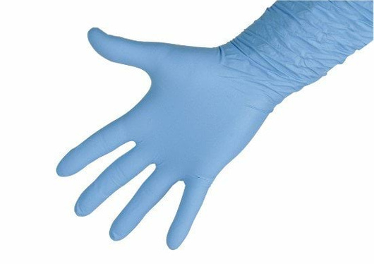 Rękawice nitrylowe Nitrile TOP, rozmiary S, M, L, niebieske, 100 szt., Kerbl
