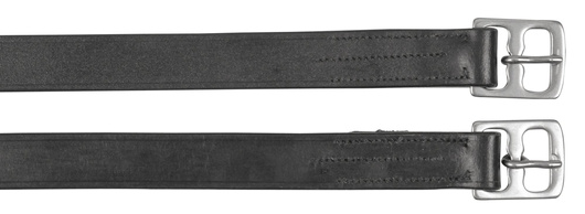 Puśliska skórzane, czarny, 130 cm, Covalliero