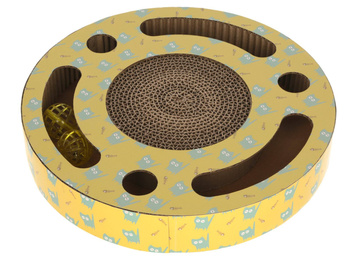 Drapak dla kota, eko Bed Jokey, tekturowy, Ø 33,5 cm, Kerbl