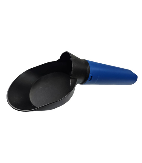 Kubek przedzdajacz podłużny, niebieski, kubek przedudojowy, Kerbl