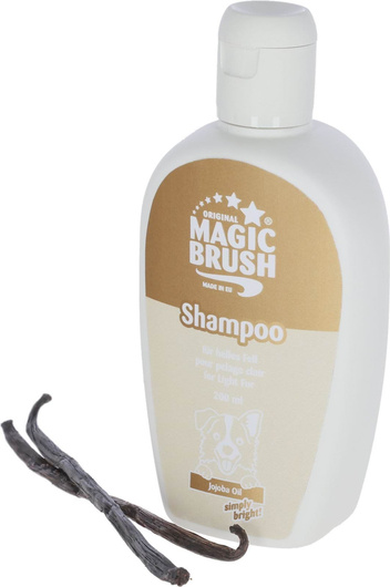 Szampon dla psa, do jasnej sierści, 200 ml, waniliowy, MagicBrush