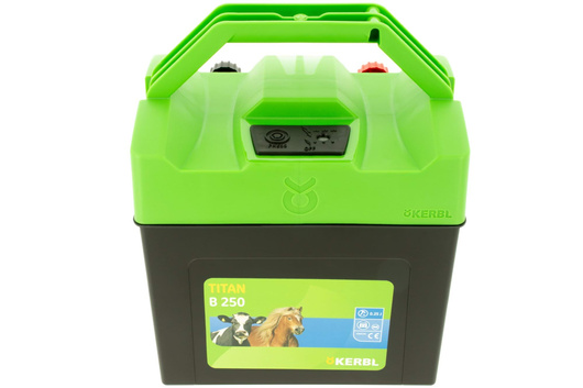 Elektryzator bateryjny TITAN B 250, dla koni, bydła, 0,32 J, Kerbl