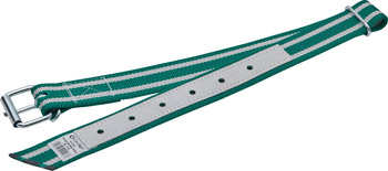 Obroża dla cieląt Classic, 85 x 4 cm, biały/zielony, Canagri