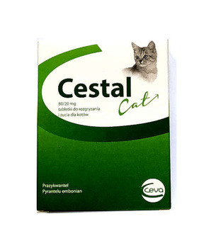 Tabletka na odrobaczanie kota Ceastal Cat - 1 sztuka